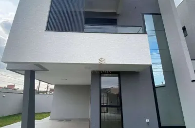 Sobrado com 3 dormitórios à venda, 122 m² por r$ 749.000,00 - parque da fonte - são josé dos pinhais/pr