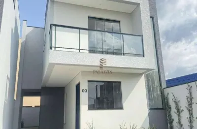 Sobrado com 3 dormitórios à venda, 117 m² por r$ 769.900 - costeira - são josé dos pinhais/pr