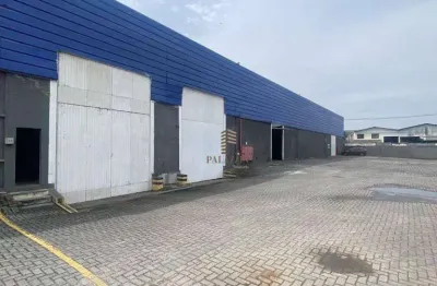 Barracão para alugar, 2100 m² por r$ 39.990/mês - costeira - são josé dos pinhais/pr