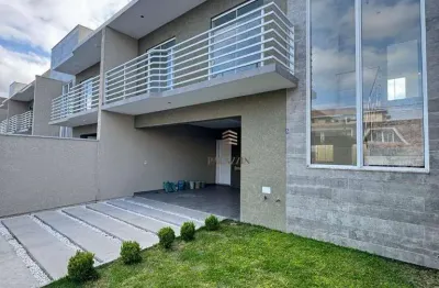 Sobrado com 3 dormitórios à venda, 148 m² por r$ 729.000 - cidade jardim - são josé dos pinhais/pr