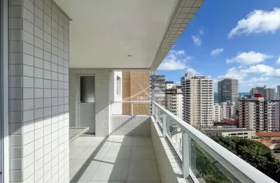 Apartamento com 2 dormitórios na aviação, praia grande - sp