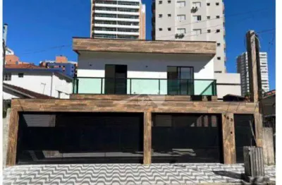 Sobrado de condomínio com 2 quartos, aviação, praia grande - r$ 390 mil, cod: 12606