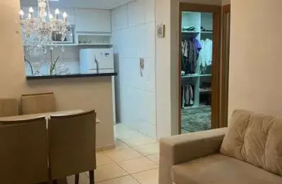 Apartamento com 2 quartos sendo 1 closet armários planejados a venda
