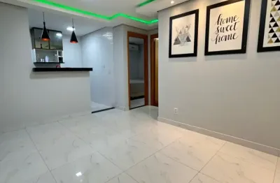 Apartamento para alugar semi-mobiliado com 2 quartos no bairro Santa curz