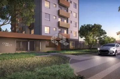 Apartamento de um dormitório em andar  alto com uma vaga de garagem