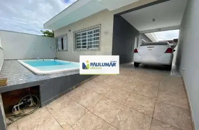 Casa com 3 quartos, balneário itaóca, mongaguá - r$ 550 mil, cod: 829311
