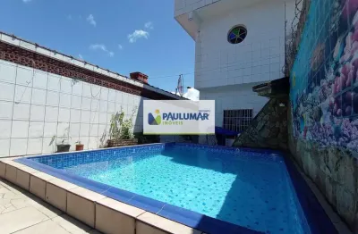 Sobrado com 4 quartos, caiçara, praia grande - r$ 680 mil, cod: 831369