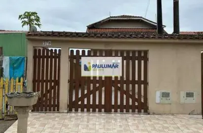 Sobrado com 2 quartos, jardim praia grande, mongaguá - r$ 260 mil, cod: 831550