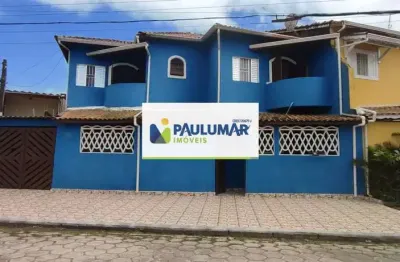 Sobrado com 3 dorms, balneário itaóca, mongaguá - r$ 300 mil, cod: 831968