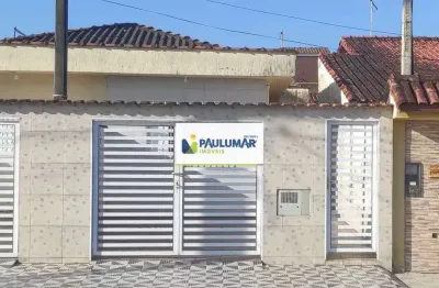 Casa com 3 dorms, balneário itaóca, mongaguá - r$ 350 mil, cod: 831983