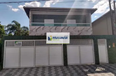 Casa de condomínio com 2 dorms, princesa, praia grande - r$ 215 mil, cod: 832091