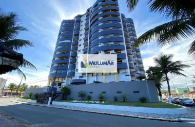 Apartamento com 3 dorms, vila vera cruz, mongaguá - r$ 550 mil, cod: 832162