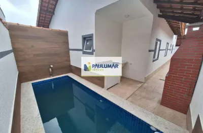 Casa com 2 quartos, balneário itaóca, mongaguá - r$ 409 mil, cod: 832472