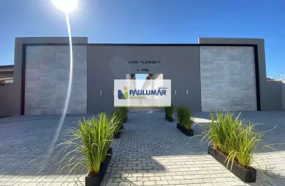 Casa de condomínio com 2 dorms, cibratel ii, itanhaém - r$ 280 mil, cod: 832495