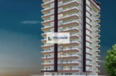 Apartamento com 2 dorms, boqueirão, praia grande - r$ 596 mil, cod: 832522