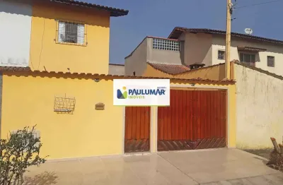 Sobrado com 2 dorms, vila atlântica, mongaguá - r$ 300 mil, cod: 832659
