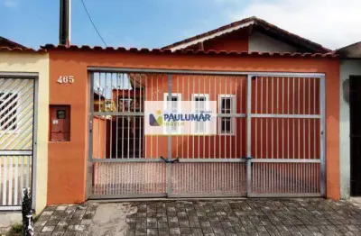 Casa com 2 quartos, balneário itaóca, mongaguá - r$ 250 mil, cod: 827737