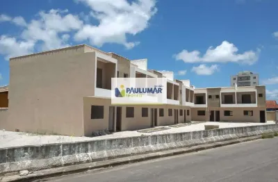 Sobrado de condomínio com 2 dorms, balneário itaóca, mongaguá - r$ 250 mil, cod: 829982