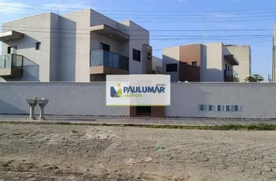 Sobrado de condomínio com 2 dorms, vila anhanguera, mongaguá - r$ 375 mil, cod: 832361
