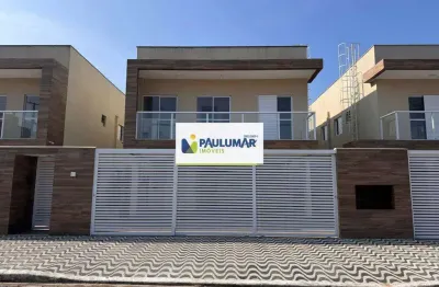 Sobrado de condomínio com 2 quartos, real, praia grande - r$ 285 mil, cod: 833061