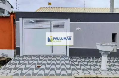 Casa com 2 quartos, balneário nova itanhaém, itanhaém - r$ 335 mil, cod: 833074