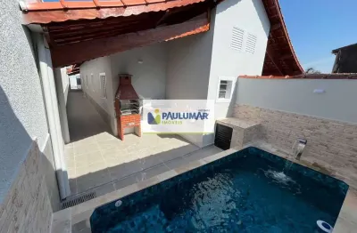 Casa com 3 quartos, balneário plataforma, mongaguá - r$ 409 mil, cod: 833131
