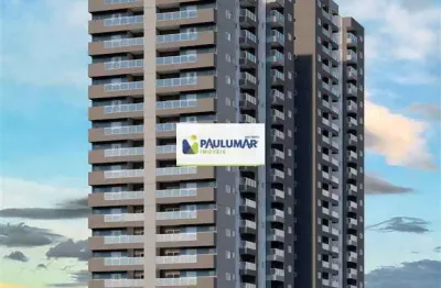 Apartamento com 2 quartos, centro, mongaguá - r$ 360 mil, cod: 833503