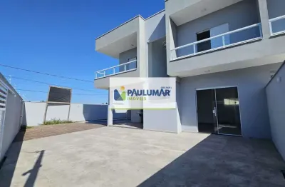 Sobrado com 3 quartos, cibratel ii, itanhaém - r$ 755 mil, cod: 833707