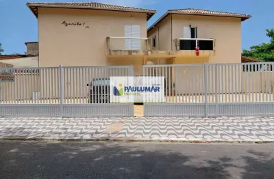 Casa de condomínio com 2 quartos, cidade da criança, praia grande - r$ 235 mil, cod: 833767