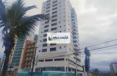 Apartamento com 2 quartos, vila atlântica, mongaguá - r$ 355 mil, cod: 834005