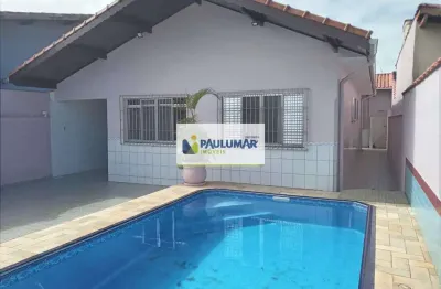 Casa com 3 quartos, balneário itaóca, mongaguá - r$ 500 mil, cod: 833972
