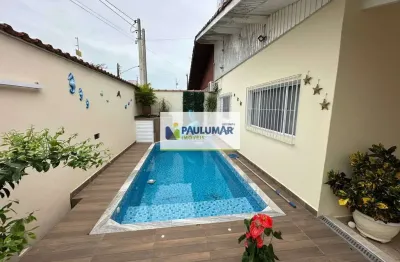Casa com 2 quartos, vila anhanguera, mongaguá - r$ 450 mil, cod: 834043