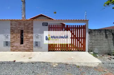 Casa com 2 quartos, balneário gaivotas, itanhaém - r$ 249 mil, cod: 833835