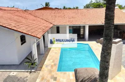 Casa com 6 quartos, balneário flórida mirim, mongaguá - r$ 860 mil, cod: 834266