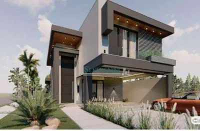 Sobrado com 3 dormitórios à venda, 201 m² por r$ 1.600.000,00 - alphaville - gravataí/rs