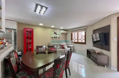 Sobrado com 3 dormitórios à venda, 115 m² por r$ 530.000,00 - vila monte carlo - cachoeirinha/rs