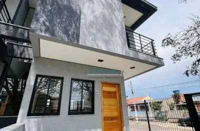 Sobrado com 3 dormitórios à venda, 78 m² por r$ 389.900,00 - santa cruz - gravataí/rs