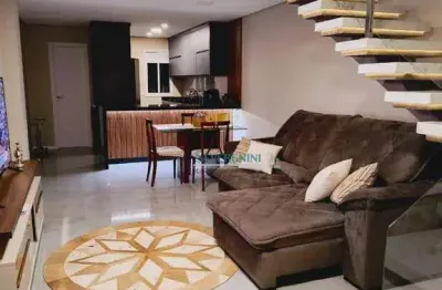 Sobrado mobiliado 2 dormitórios à venda, 90 m² por r$ 459.000 - ibiza - gravataí/rs