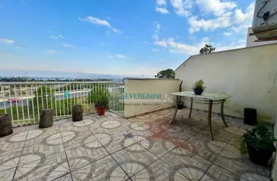 Cobertura com 2 dormitórios à venda, 108 m² por r$ 350.000,00 - vila cachoeirinha - cachoeirinha/rs