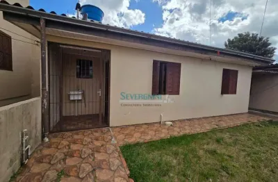 Casa com 1 dormitório para alugar, 38 m² por r$ 750/mês - vila monte carlo - cachoeirinha/rs