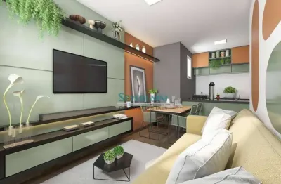 Apartamento com 2 dormitórios à venda, 49 m² por r$ 217.683,93 - são vicente - gravataí/rs