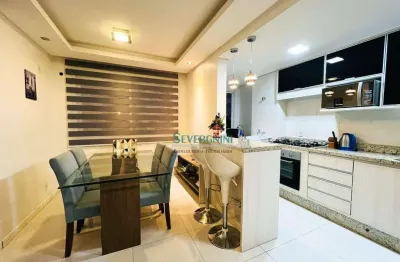 Apartamento mobiliado com 2 dormitórios à venda, 50 m² por r$ 213.000 - barnabé - gravataí/rs