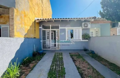 Casa com 2 dormitórios à venda, 55 m² por r$ 239.900,00 - parque da matriz - cachoeirinha/rs