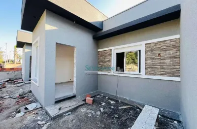 Casa com 2 dormitórios à venda, 50 m² por r$ 239.000,00 - parque dos eucalíptos - gravataí/rs