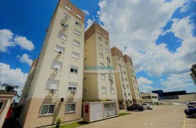 Apartamento com 2 dormitórios para alugar, 52 m² por r$ 1.300/mês - vila monte carlo - cachoeirinha/rs