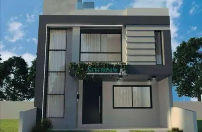 Sobrado à venda, 116 m² por r$ 849.000,00 - vale ville - gravataí/rs