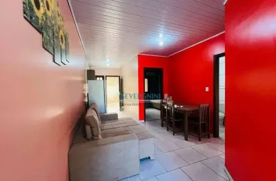 Casa com 2 dormitórios, 53 m² - venda por r$ 220.000 ou aluguel por r$ 1.500/mês - parque da matriz - cachoeirinha/rs