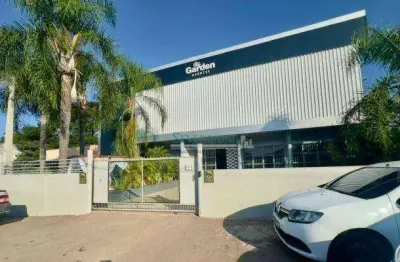 Pavilhão para alugar, 520 m² por r$ 6.500/mês - parque florido - gravataí/rs