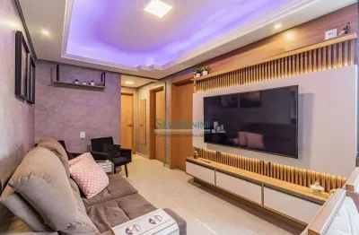 Apartamento com 3 dormitórios à venda, 65 m² por r$ 395.000,00 - vila monte carlo - cachoeirinha/rs