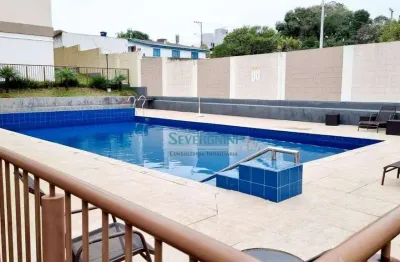 Apartamento com 2 dormitórios para alugar, 38 m² por r$ 1.240/mês - jansen - gravataí/rs